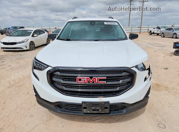 3GKALMEV6ML355551 2021 GMC TERRAIN White Front view