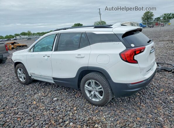 3GKALMEV6ML393748 2021 GMC TERRAIN White Trasero izquierdo