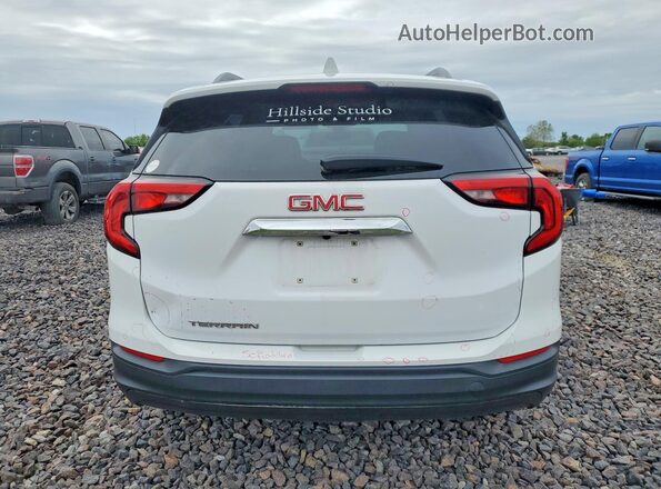 3GKALMEV6ML393748 2021 GMC TERRAIN White Vista trasera