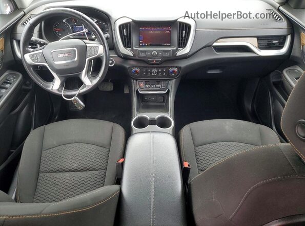 3GKALMEV6ML393748 2021 GMC TERRAIN White Vista del salpicadero