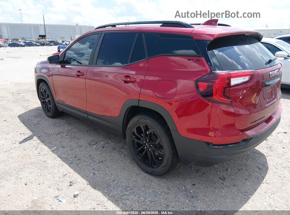3GKALMEV6NL173110 2022 GMC TERRAIN Red Հետևի ձախ