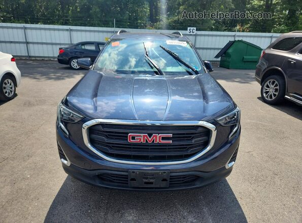 3GKALMEV7JL260749 2018 GMC TERRAIN Blue Vista frontal