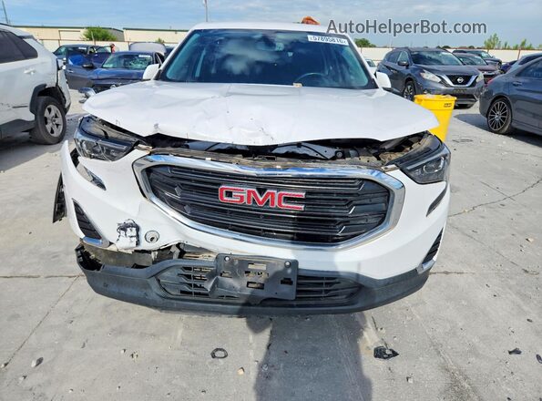 3GKALMEV7JL385198 2018 GMC TERRAIN White Vista frontal