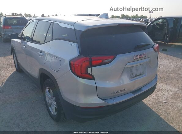 3GKALMEV7KL102039 2019 GMC TERRAIN Silver Задня ліва чверть