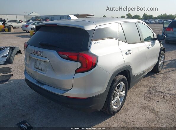 3GKALMEV7KL102039 2019 GMC TERRAIN Silver Задня права чверть