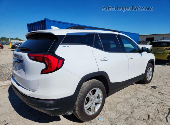 3GKALMEV7KL119262 2019 GMC TERRAIN Белый Задняя правая четверть