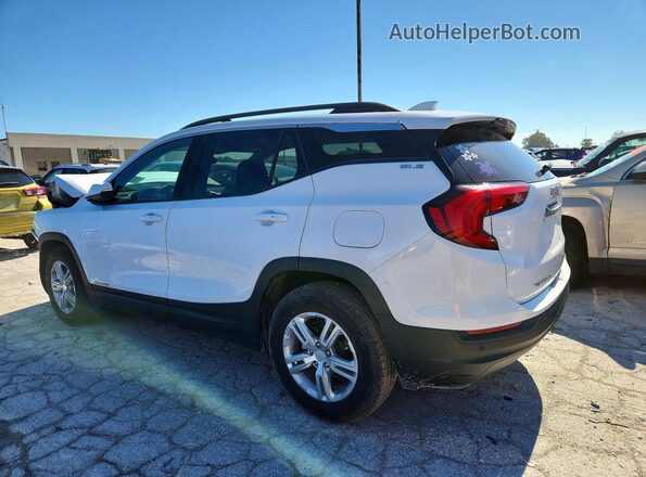 3GKALMEV7KL119262 2019 GMC TERRAIN Белый Задняя левая четверть