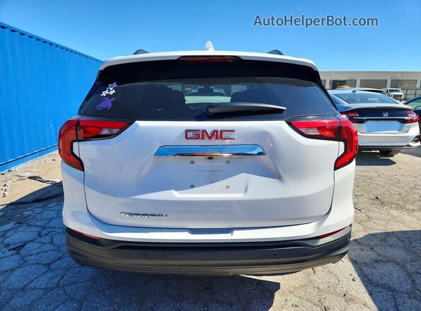 3GKALMEV7KL119262 2019 GMC TERRAIN Белый Вид сзади