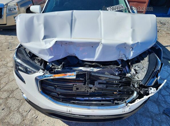 3GKALMEV7KL119262 2019 GMC TERRAIN Белый Вид подкапотного пространства