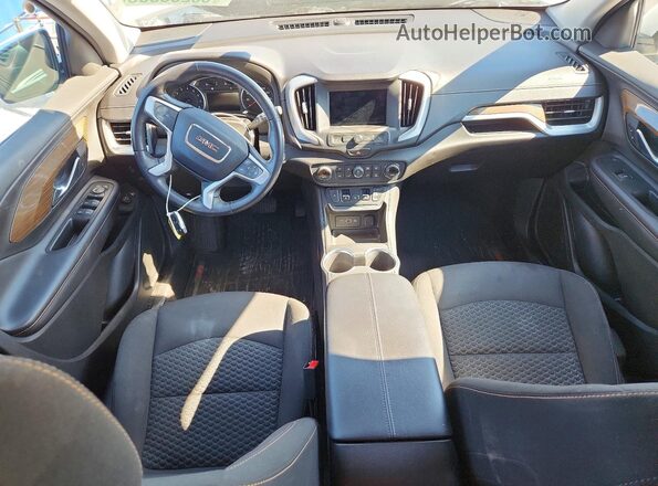3GKALMEV7KL119262 2019 GMC TERRAIN Белый Вид панели приборов