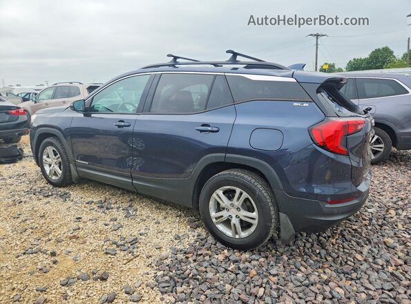 3GKALMEV7KL209480 2019 GMC TERRAIN Blue Հետևի ձախ