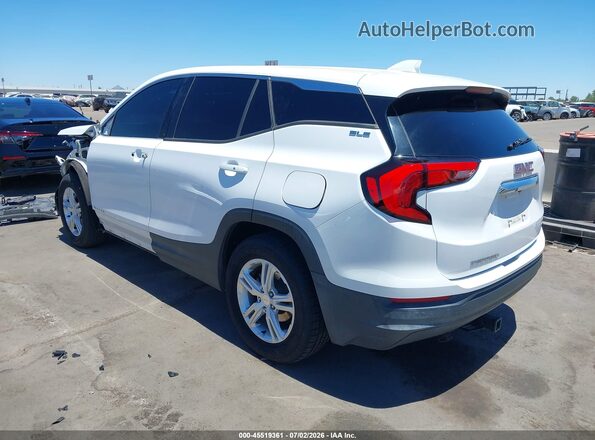 3GKALMEV7KL297849 2019 GMC TERRAIN White Trasero izquierdo
