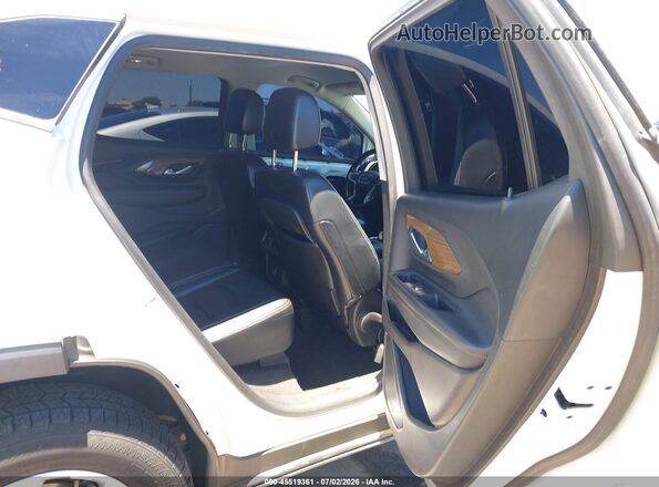 3GKALMEV7KL297849 2019 GMC TERRAIN White Vista de la etiqueta del VIN