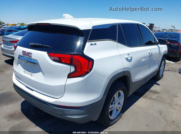 3GKALMEV7KL297849 2019 GMC TERRAIN White Trasero derecho