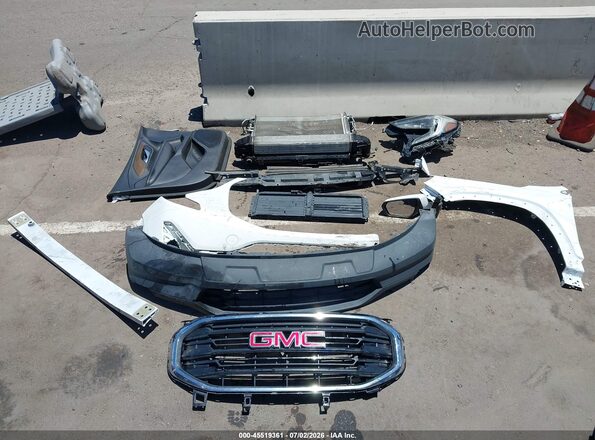 3GKALMEV7KL297849 2019 GMC TERRAIN White Vista del salpicadero