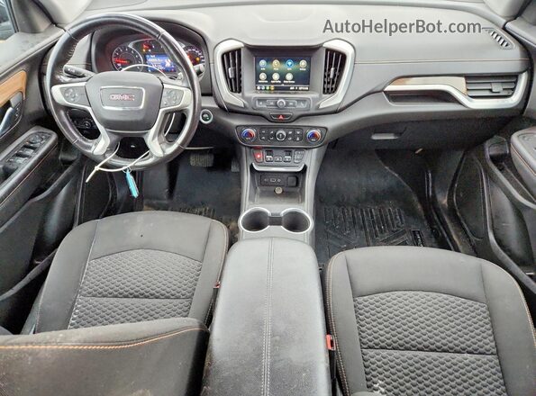 3GKALMEV7KL334429 2019 GMC TERRAIN Black Widok deski rozdzielczej