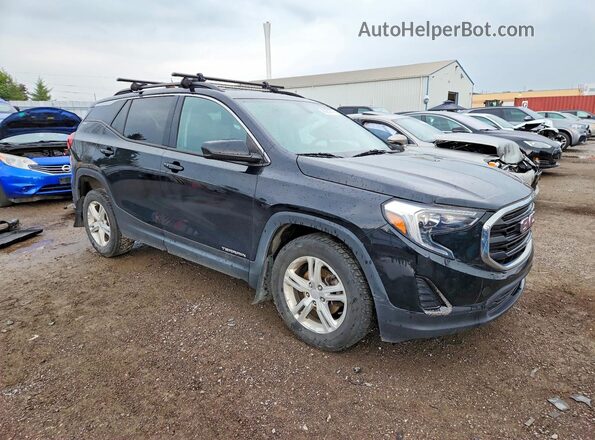 3GKALMEV7KL334429 2019 GMC TERRAIN Black Przód prawy