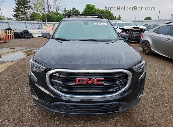3GKALMEV7KL334429 2019 GMC TERRAIN Black Widok z przodu
