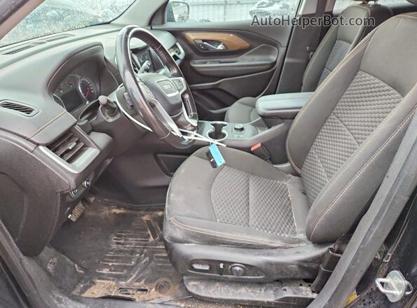 3GKALMEV7KL334429 2019 GMC TERRAIN Black Widok wnętrza z przodu