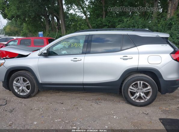 3GKALMEV7KL371626 2019 GMC TERRAIN Серебряный Панорамный вид салона 360°