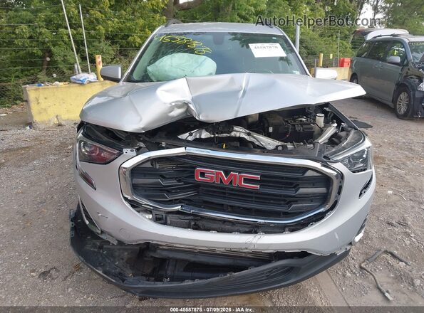 3GKALMEV7KL371626 2019 GMC TERRAIN Серебряный Вид щитка приборов