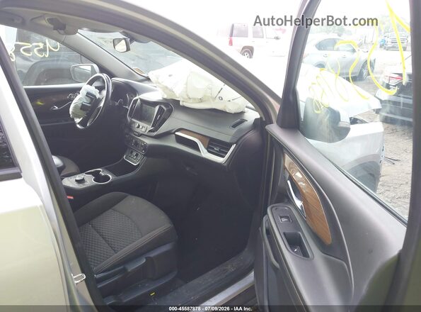 3GKALMEV7KL371626 2019 GMC TERRAIN Серебряный Вид салона спереди