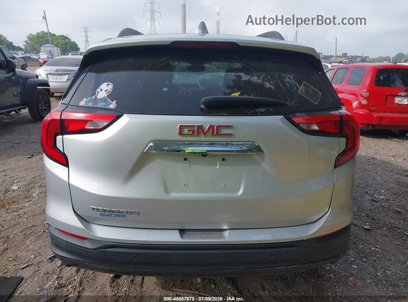 3GKALMEV7KL371626 2019 GMC TERRAIN Серебряный 