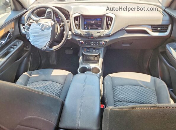 3GKALMEV7LL100986 2020 GMC TERRAIN White Առջևի վահանակի տեսք