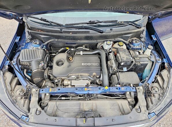 3GKALMEV7LL212400 2020 GMC TERRAIN Blue Rear interior view