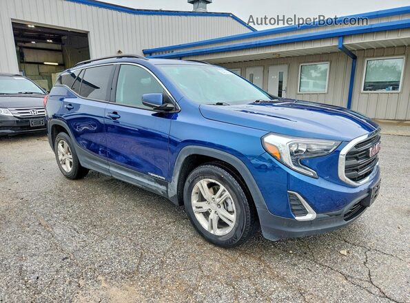 3GKALMEV7LL212400 2020 GMC TERRAIN Blue Front right