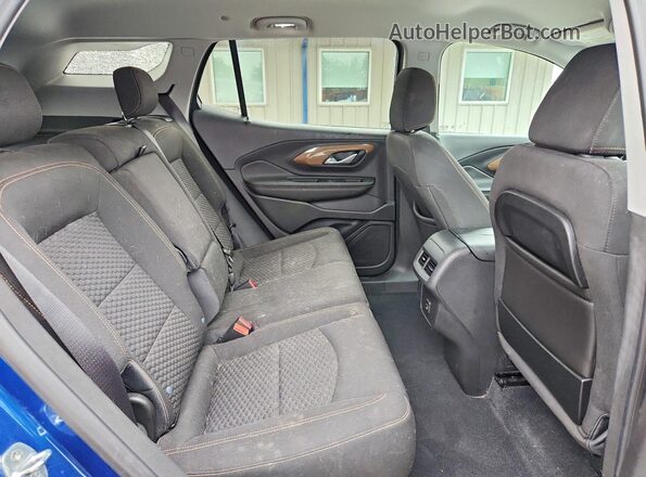 3GKALMEV7LL212400 2020 GMC TERRAIN Blue Rear seats view