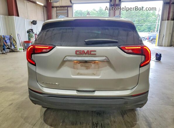 3GKALMEV7ML389790 2021 GMC TERRAIN Silver Հետևի տեսք