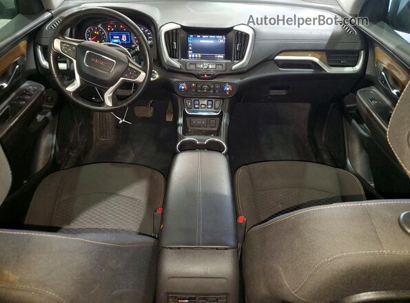 3GKALMEV7ML389790 2021 GMC TERRAIN Silver Առջևի վահանակի տեսք
