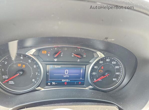 3GKALMEV7NL237655 2022 GMC TERRAIN Белый Вид щитка приборов