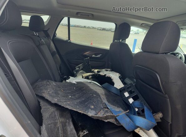 3GKALMEV7NL278500 2022 GMC TERRAIN White Вид задньої частини салону