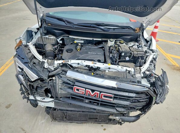 3GKALMEV7NL278500 2022 GMC TERRAIN White Вид підкапотного простору