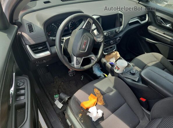 3GKALMEV7NL278500 2022 GMC TERRAIN White Вид панелі приладів
