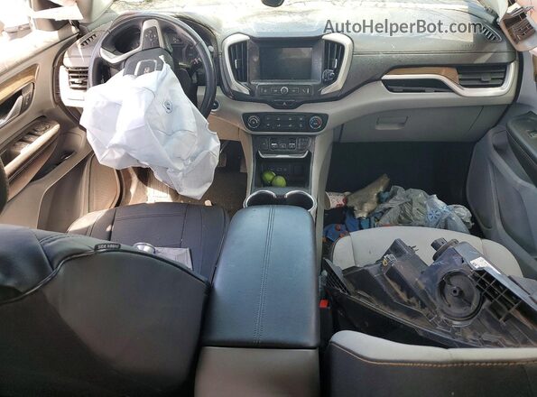 3GKALMEV8JL202097 2018 GMC TERRAIN Silver წინა პანელის ხედი