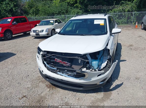 3GKALMEV8JL249467 2018 GMC TERRAIN White წინა ხედი