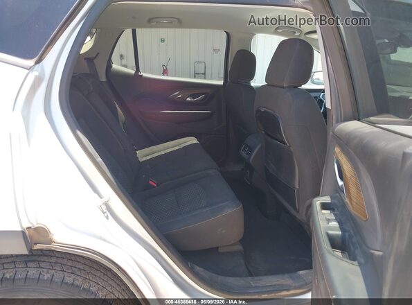 3GKALMEV8JL372377 2018 GMC TERRAIN Silver VIN კოდის სტიკერის ხედი