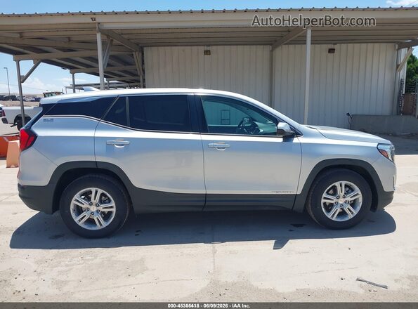 3GKALMEV8JL372377 2018 GMC TERRAIN Silver 
