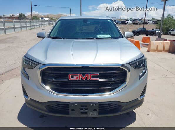 3GKALMEV8JL372377 2018 GMC TERRAIN Silver 