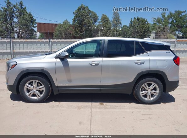 3GKALMEV8JL372377 2018 GMC TERRAIN Silver 
