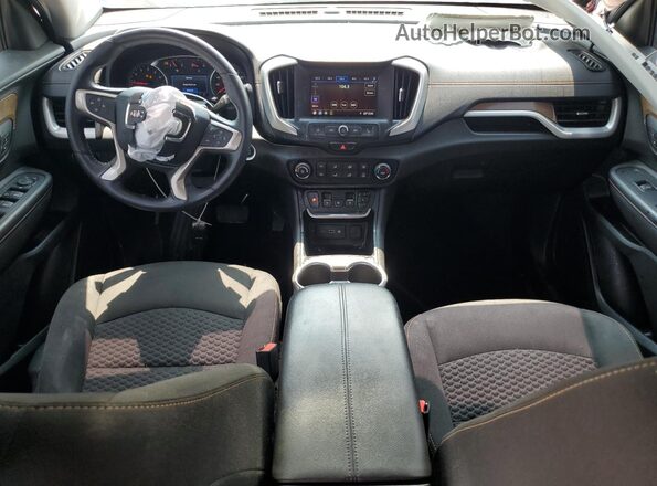 3GKALMEV8KL179454 2019 GMC TERRAIN Black წინა პანელის ხედი