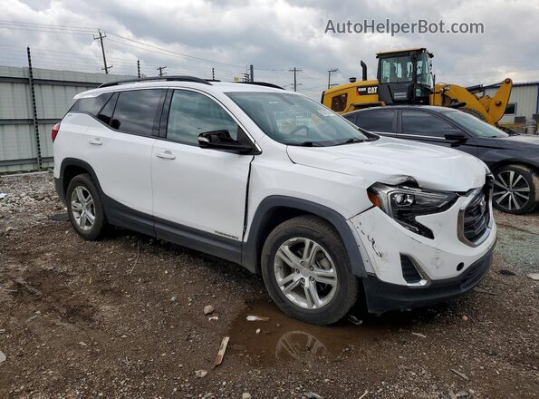 3GKALMEV8KL200724 2019 GMC TERRAIN Silver Przód prawy