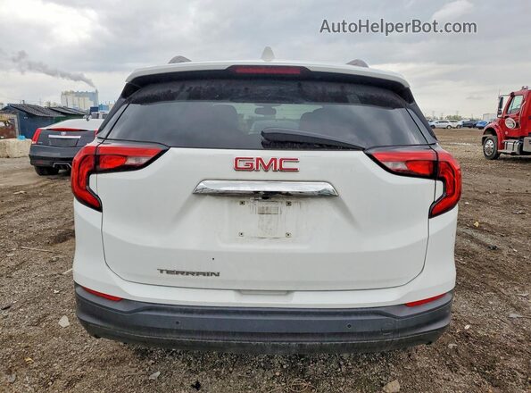 3GKALMEV8KL200724 2019 GMC TERRAIN Silver Widok z tyłu