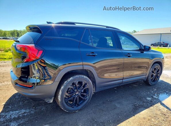 3GKALMEV8LL166785 2020 GMC TERRAIN Черный Задняя правая четверть