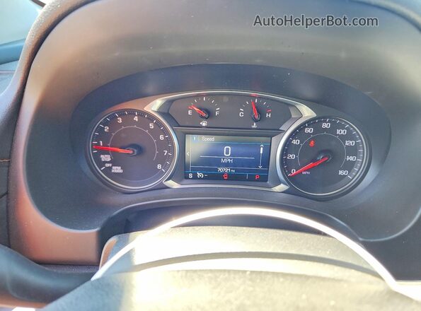 3GKALMEV8LL166785 2020 GMC TERRAIN Черный Вид щитка приборов