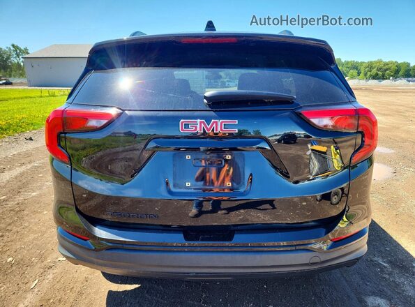 3GKALMEV8LL166785 2020 GMC TERRAIN Черный Вид сзади