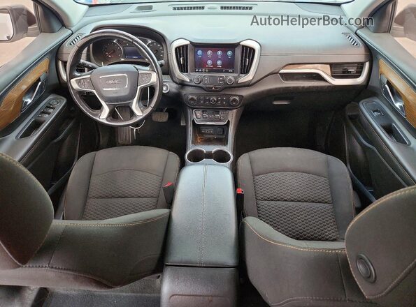 3GKALMEV8LL187992 2020 GMC TERRAIN White Widok deski rozdzielczej
